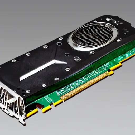 Image similar to Nvidia GPU that has caught on fire, GPU on fire