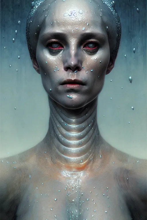 Prompt: pearlescent lilith the mother of all monsters hel, raining ash, fine art masterpiece, highly detailed dino valls wayne barlowe machiej kuciara, dramatic lighting, long shot, low angle, uhd 8 k, sharp focus