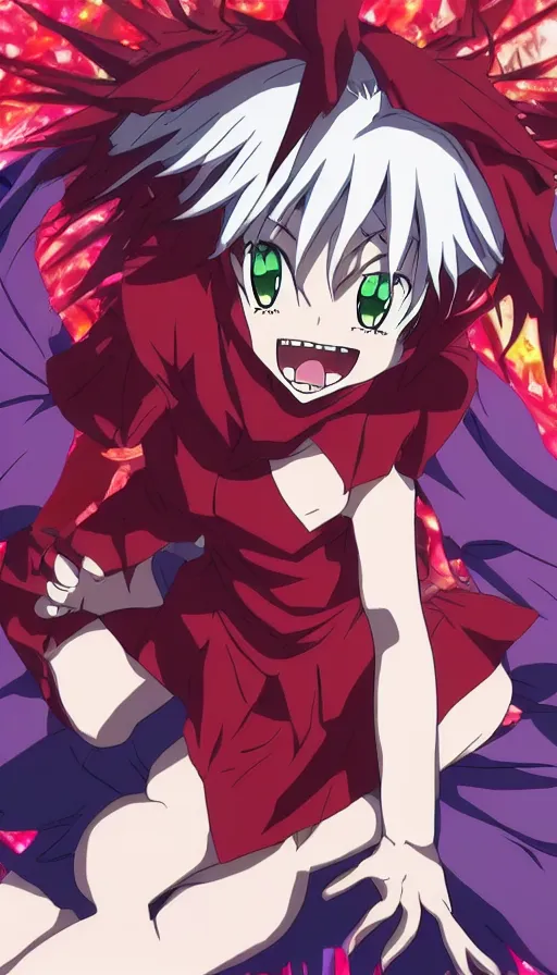 Prompt: the devil drawn like the anime Gabriel DropOut