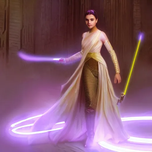 Image similar to victoria justice as princess padme in star wars episode 3, 8 k resolution, cinematic lighting, anatomically correct