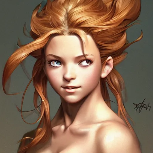 Image similar to ultra realistic illustration, marle from chrono trigger, intricate, elegant, highly detailed, digital painting, artstation, concept art, smooth, sharp focus, illustration, art by artgerm and frank frazetta and alphonse mucha