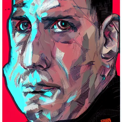 Prompt: Billy Butcher from The Boys (TV series), portrait, by Derek Gores, Trending on ArtStation