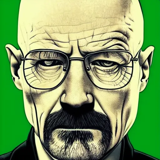 Prompt: walter white president