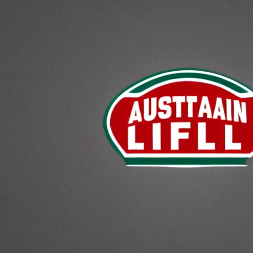 Prompt: australian football league logo, design simplistic logo