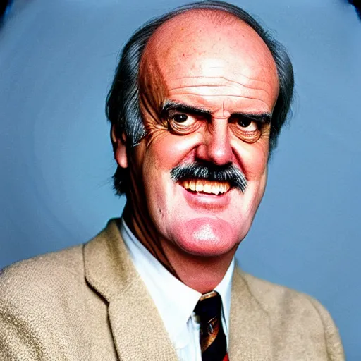 Image similar to john cleese as an edamer cheese