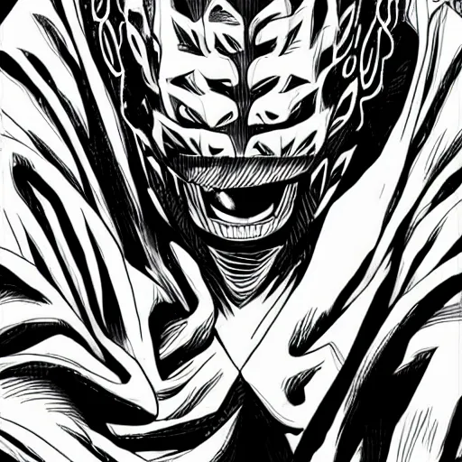 Prompt: manga panel of dr dre in the style of kentaro miura, 8 k, 4 k, masterpiece, trending on artstation