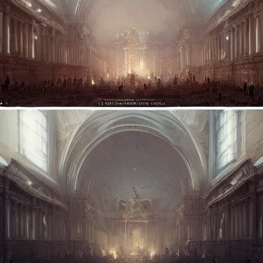 Prompt: Secrets inside the Vatican,Greg rutkowski, Trending artstation, cinematográfica, digital Art