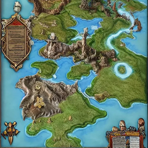 Image similar to d & d map role playing fantasy