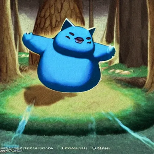 Image similar to Snorlax in the Legend of Zelda: Ocarina of Time, concept art