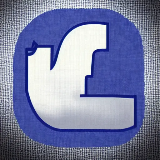 Image similar to Facebook logo mixed with Twitter logo