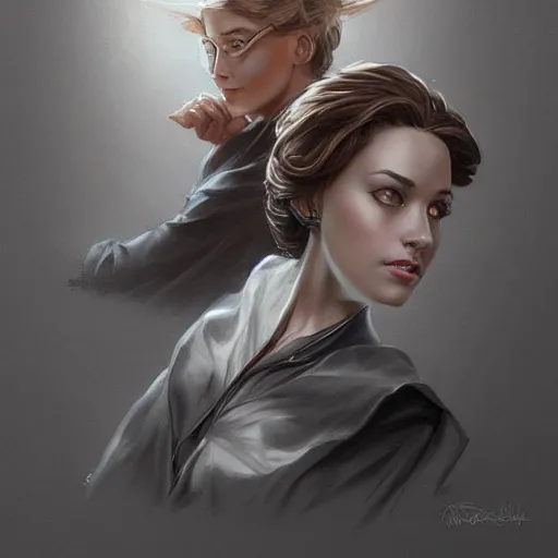 Prompt: beautiful lifelike award winning pencil illustration of judge judy trending on art station artgerm greg rutkowski j. c. leyendecker cinematic atmospheric