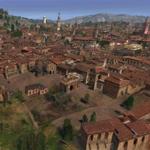 Image similar to the city of Bologna featured in Elder Scrolls IV Oblivion