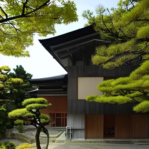 Image similar to modern japanese architecture