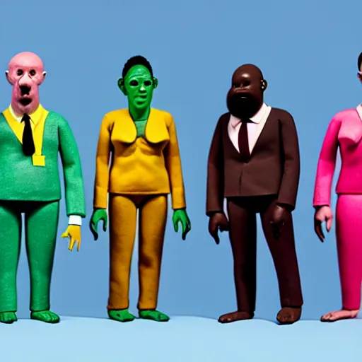 Image similar to mandatory diversity training claymation by jan svankmejer, hyperrealistic, aesthetic, masterpiece