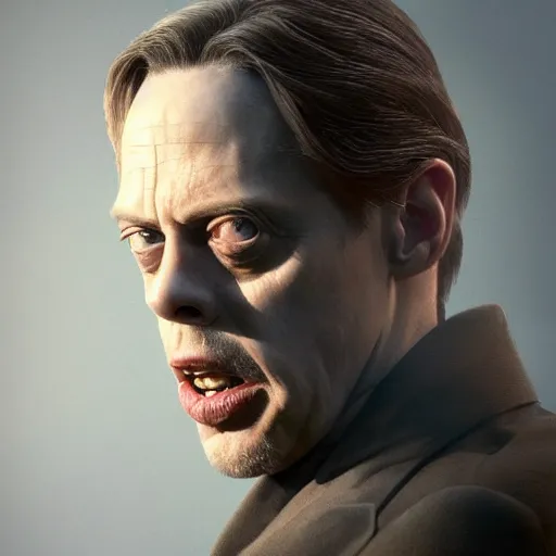 Prompt: hyperrealistic mixed media image of Steve Buscemi as Neo in the Matrix, stunning 3d render inspired art by István Sándorfi and Greg Rutkowski, perfect facial symmetry, realistic, highly detailed attributes and atmosphere, dim volumetric cinematic lighting, 8k octane extremely hyper-detailed render, post-processing, masterpiece,