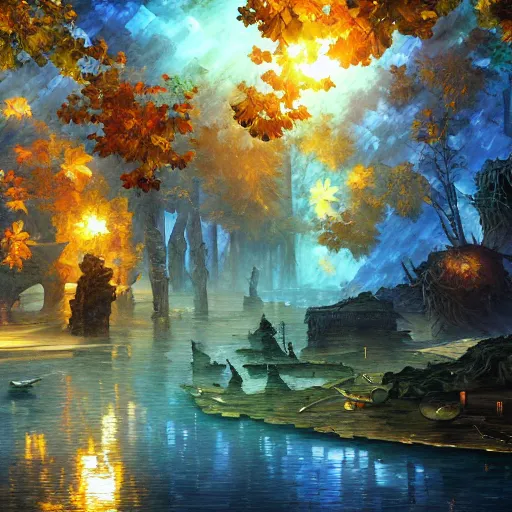 Image similar to cryengine render by android jones, james christensen, rob gonsalves, leonid afremov and tim white