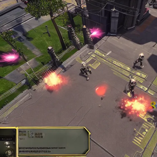 Image similar to Gameplay screenshot of XCOM 3, no UI, Unreal Engine 5