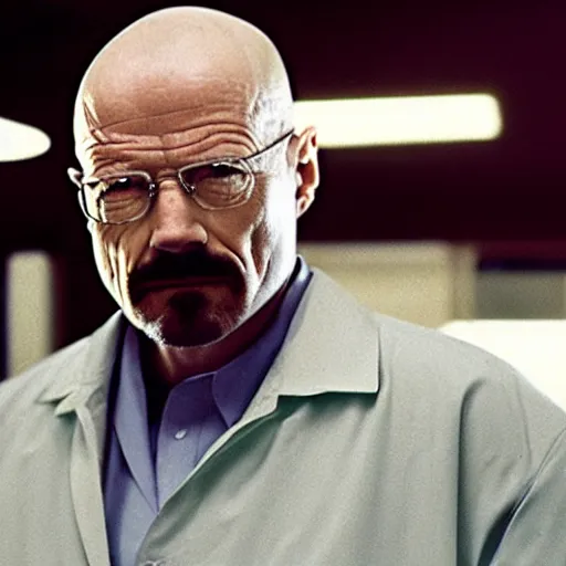 Image similar to Walter white as kingpin,