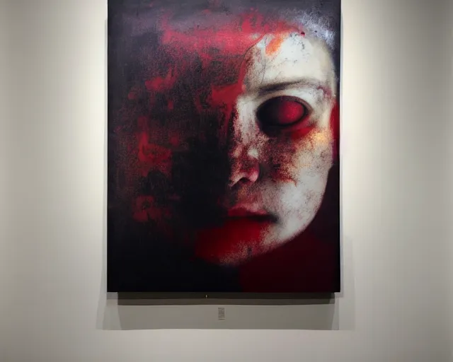 Image similar to eternal eclipse, a brutalist designed, rich deep colours, painted by guy denning, francis bacon, yoshitaka amano, sebastiao salgado, julia margaret cameron, adrian ghenie, james jean and petra cortright, part by gerhard richter, part by takato yamamoto. 8 k masterpiece.