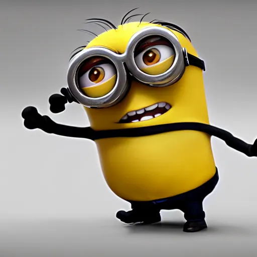 Image similar to a minion , made by Stanley Artgerm Lau, WLOP, Rossdraws, ArtStation, CGSociety, concept art, cgsociety, octane render, trending on artstation, artstationHD, artstationHQ, unreal engine, 4k, 8k,