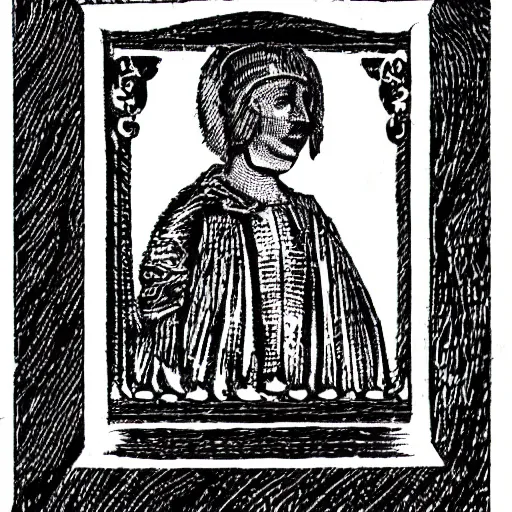 Prompt: a woodcut of sythesizer, black and white, white background