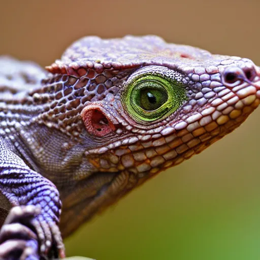 Image similar to human! lizard werecreature, photograph captured at woodland creek