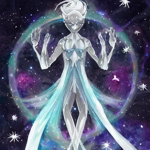 Image similar to frosted astral glacial scarves watercolor artwork confirmed orb