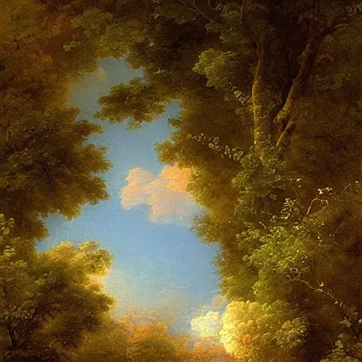 Prompt: by jean - honore fragonard summer. this photograph of the beauty of the natural world. the colors are vibrant & the composition is pleasing to the eye. the photograph is a wonderful example of the artist's skill in capturing the essence of his subjects.