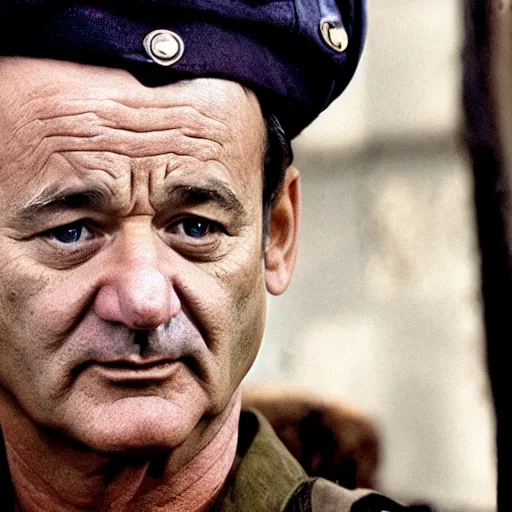 Image similar to bill murray in saving private ryan