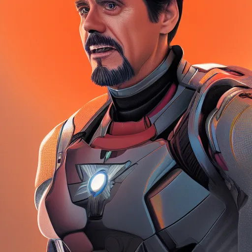 Image similar to Jim Carrey is Tony Stark, hyperdetailed, artstation, cgsociety, 8k