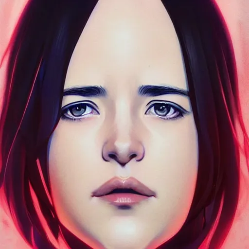 Prompt: dakota johnson as manga girl, realistic shaded perfect face, fine details. anime. realistic shaded lighting poster by ilya kuvshinov katsuhiro otomo ghost - in - the - shell, magali villeneuve, artgerm, jeremy lipkin and michael garmash and rob rey