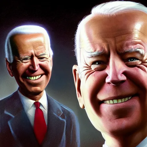 UHD hyperrealism painting of Joe Biden as a marionette | Stable ...