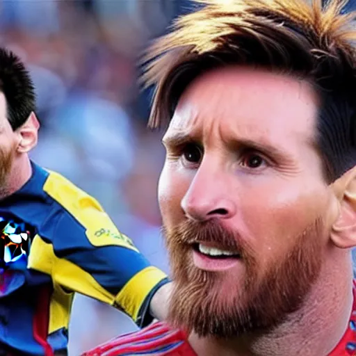 Prompt: Lionel messi chikito