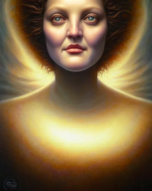 Prompt: detailed portrait of drew barrymore marshmallow chocolate graham cracker beautiful! by tomasz alen kopera and peter mohrbacher and johanna martine! and margaret keane! elegant alluring luminescent