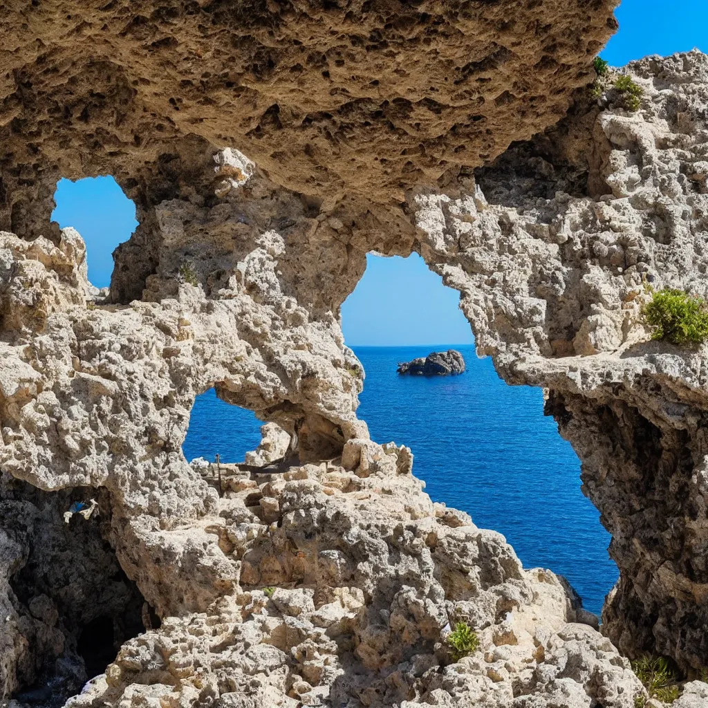 Image similar to greek island cave airbnb most popular