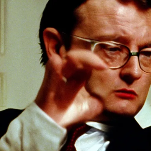 Image similar to Jean Marie Le Pen in American Psycho (1999)