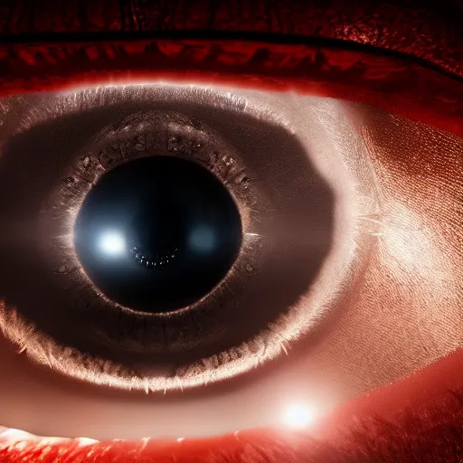 Image similar to the eye of sauron, cinematic lighting, 4 k, high resolution