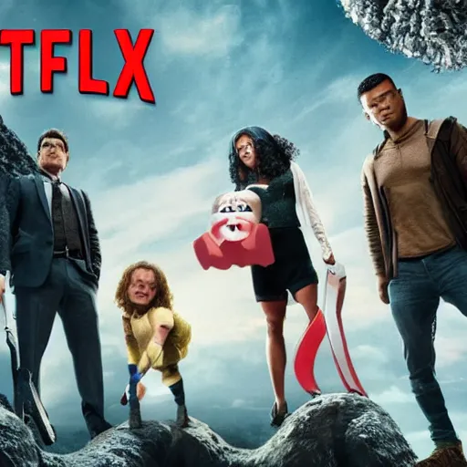 Prompt: netflix's new 2 0 2 3 fantastic movie