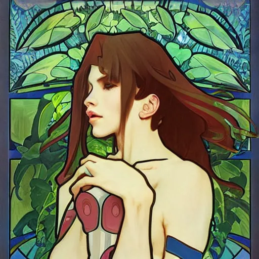 Prompt: photorealistic portraits of cyberneticly enhanced Pokémon, by Alphonse Mucha