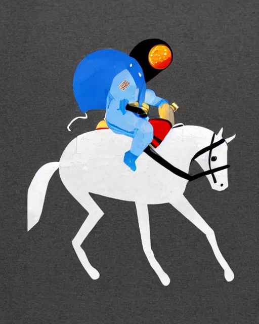 Prompt: astronaut riding horse