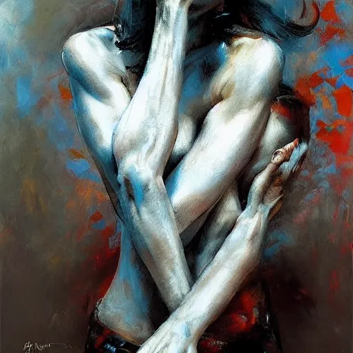 Prompt: gestures composition abstract, magical, realism, by seveso, asencio, baars