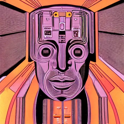 Image similar to portrait of godel's incompleteness theorem, by mike hinge,