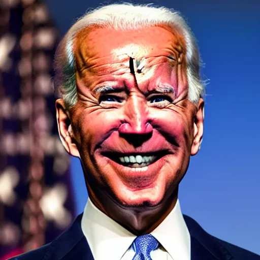 Image similar to joe biden as the joker 4 k