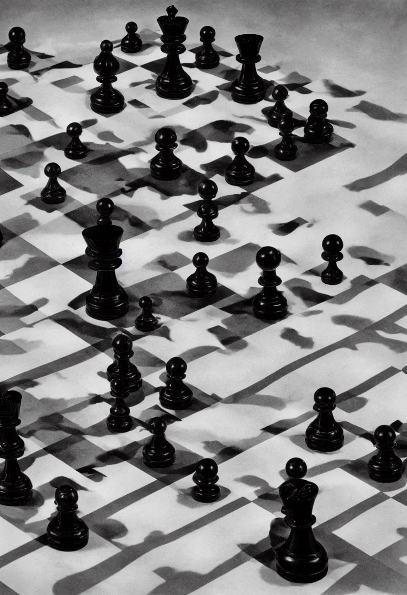 Black & White Chess Figure Wallpaper – Myindianthings