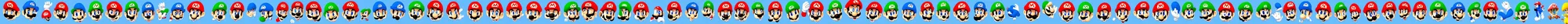Image similar to super mario bros 1 9 8 5, mario sprite sheet walk cycle, blue overalls, red cap, nintendo official media, white background