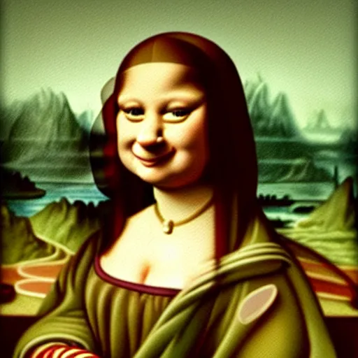 Image similar to Miss Piggy as the Mona Lisa painting by Leonardo da Vinci, ultra detailed, 8k ultrarealistic