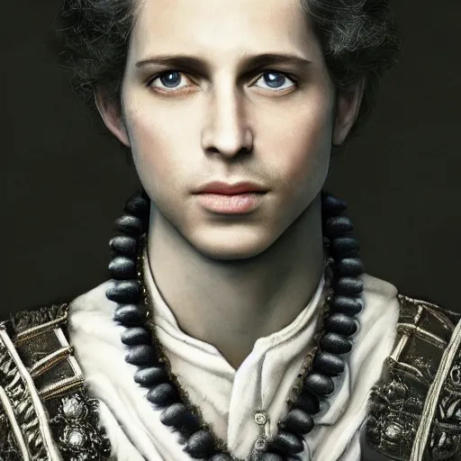 Image similar to photorealistic photograph of a prince by annie leibovitz, highly detailed, detailed, realism, photorealistic, photorealism, real, portrait, upclose, intricate, 8 k