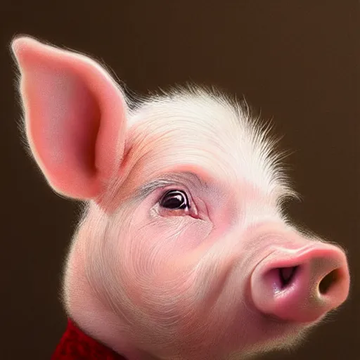 Prompt: epic professional digital airbrushed portrait art of a cute baby piglet dressed as a magician,, best on artstation, cgsociety, wlop, Behance, pixiv, cosmic, epic, stunning, gorgeous,, masterpiece by Dorian Cleavanger and Stanley Lau,