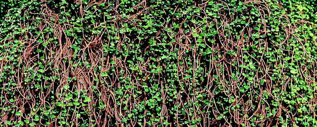 Image similar to spaghetti growing on a bush, in nature, in the style of carl warner, canon 2 0 mm, photograph, kodachrome