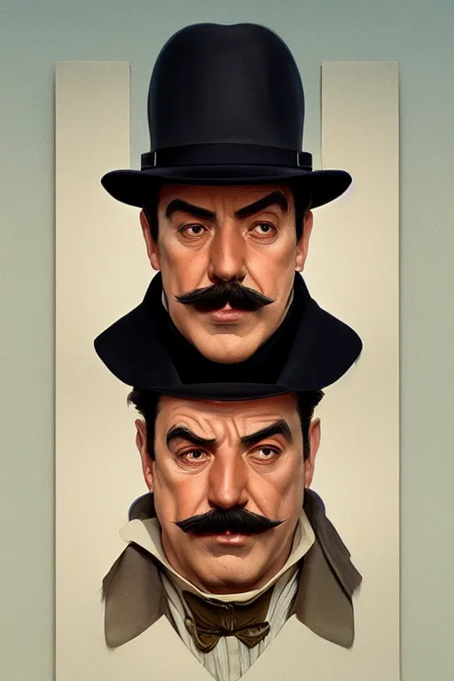 Image similar to Inspector Clouseau as a character, realistic portrait, symmetrical, highly detailed, digital painting, artstation, concept art, smooth, sharp focus, illustration, cinematic lighting, art by artgerm and greg rutkowski and alphonse mucha